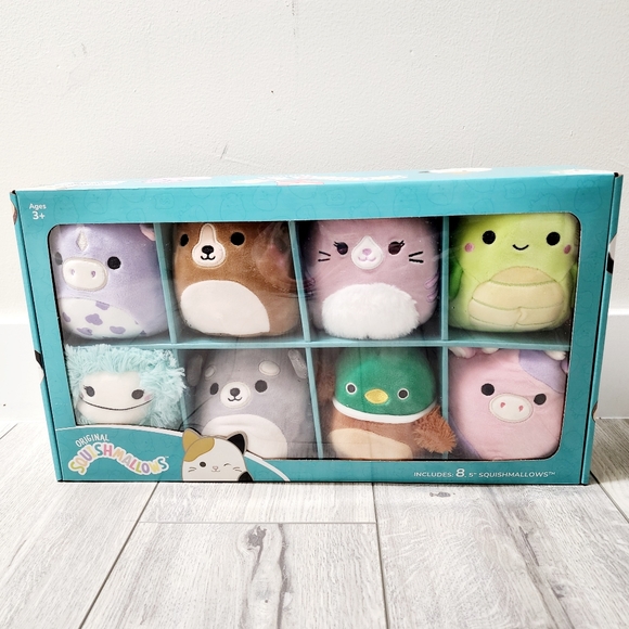 Squishmallows Mini Animal Squad 5" Plush - 8 Pack - Picture 1 of 2
